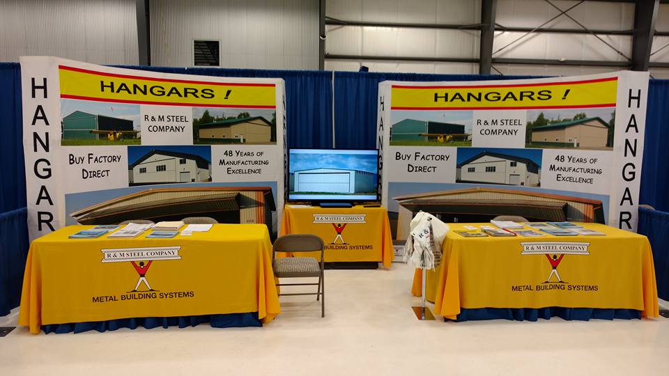 R & M Steel Trade Show Booth