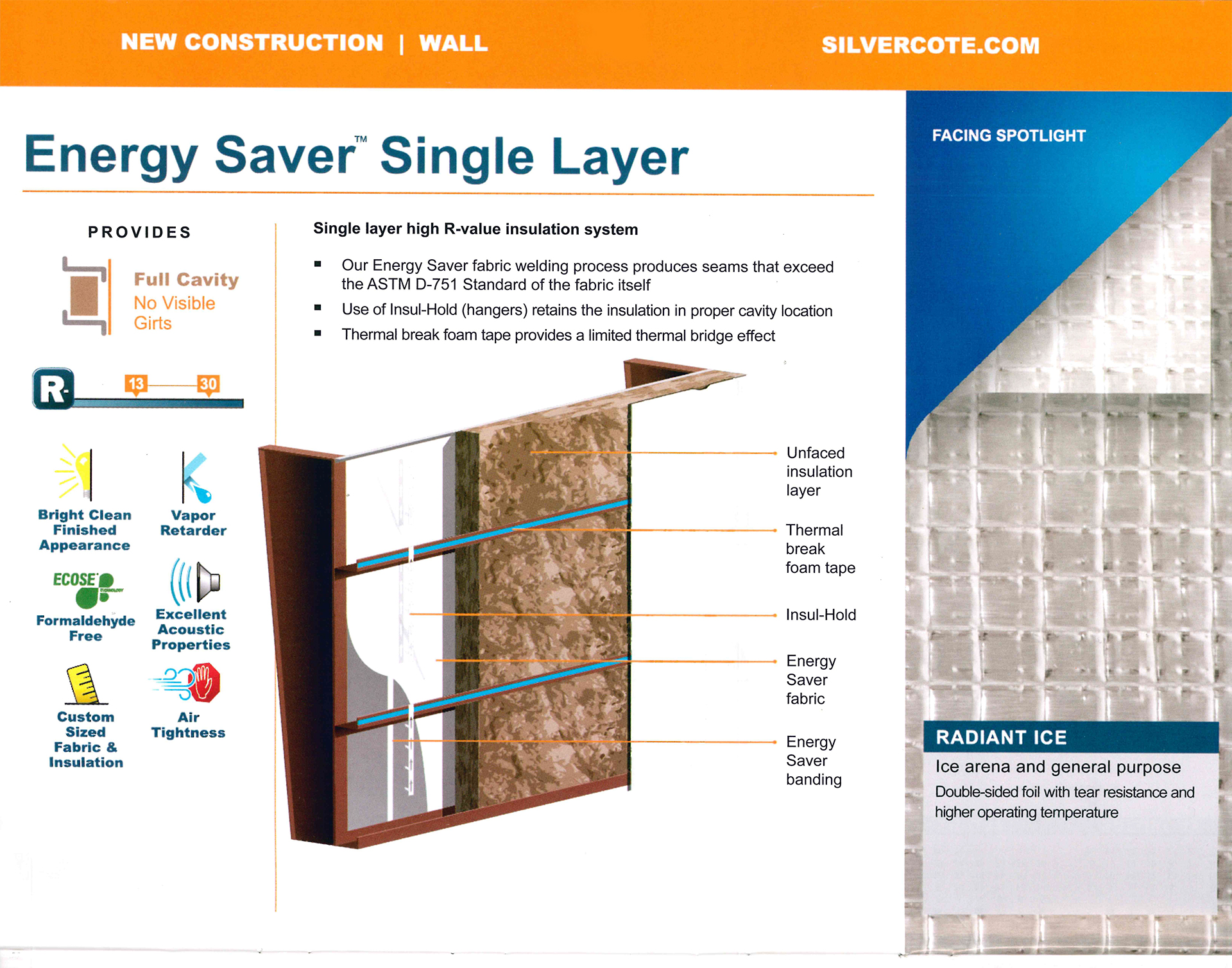 Energy Saver Single Layer